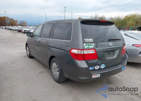 2007 Honda Odyssey Lx from USA, damaged, VIN 5FNRL38207B113786